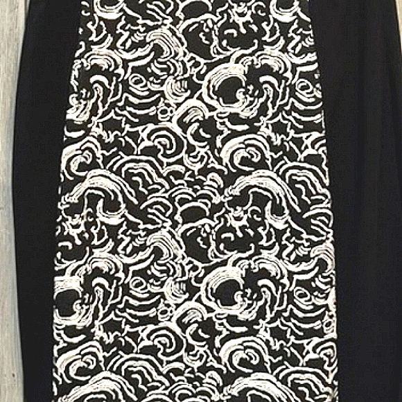 NWT Joseph Ribkoff Classic Cocktail Jacquard Dress Size 10 - Picture 5 of 6